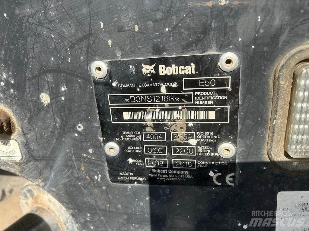 Bobcat E50 小型挖掘机