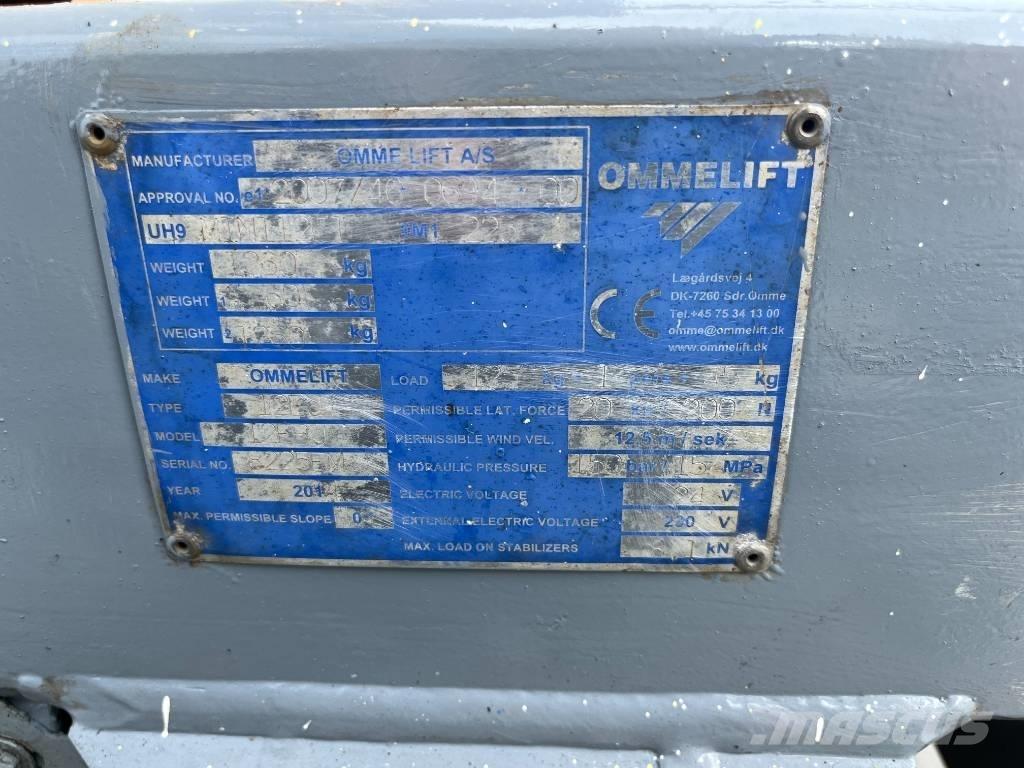 Omme Mini 12 EBJ 拖拉移动式高空作业平台