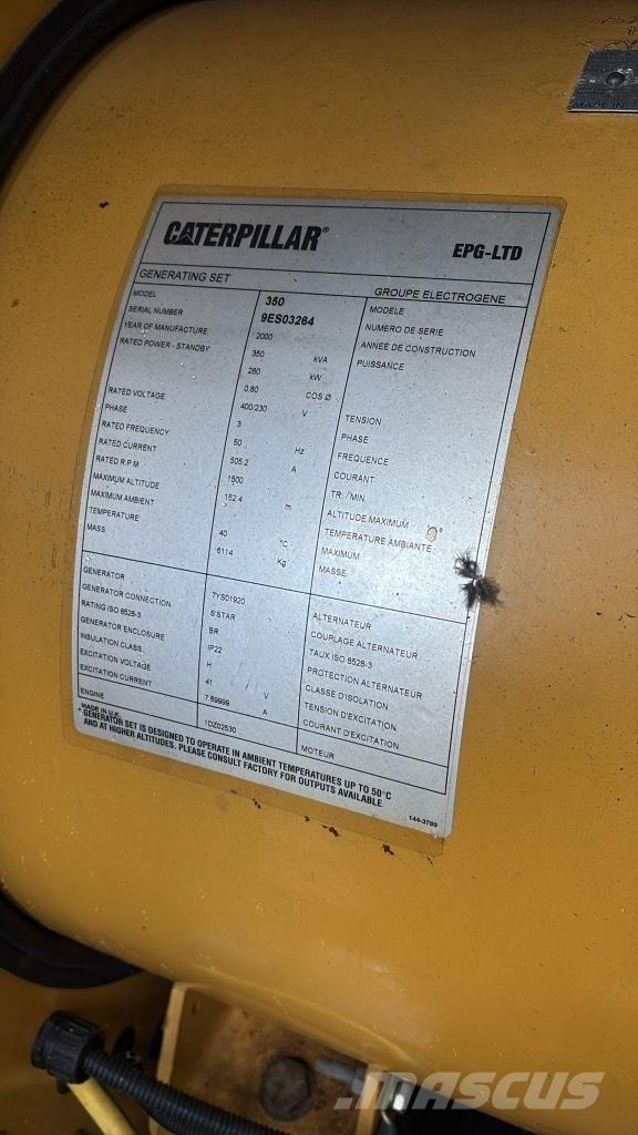 CAT 350 KVA 柴油发电机