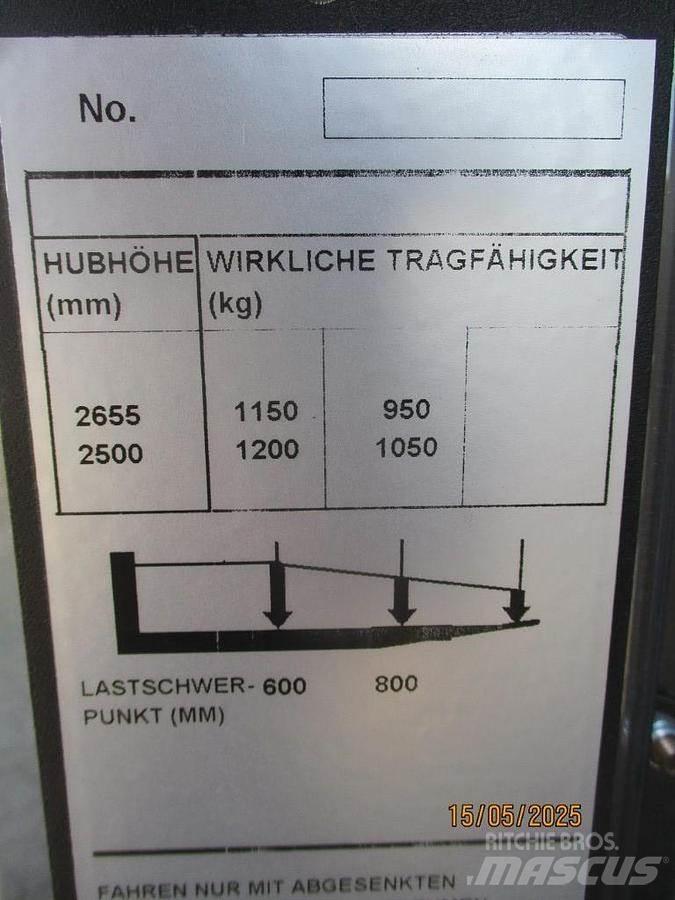 BT SWE 120 手推堆垛车