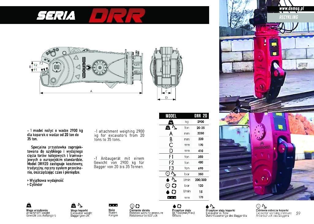  DEMOQ DRR20 液压剪