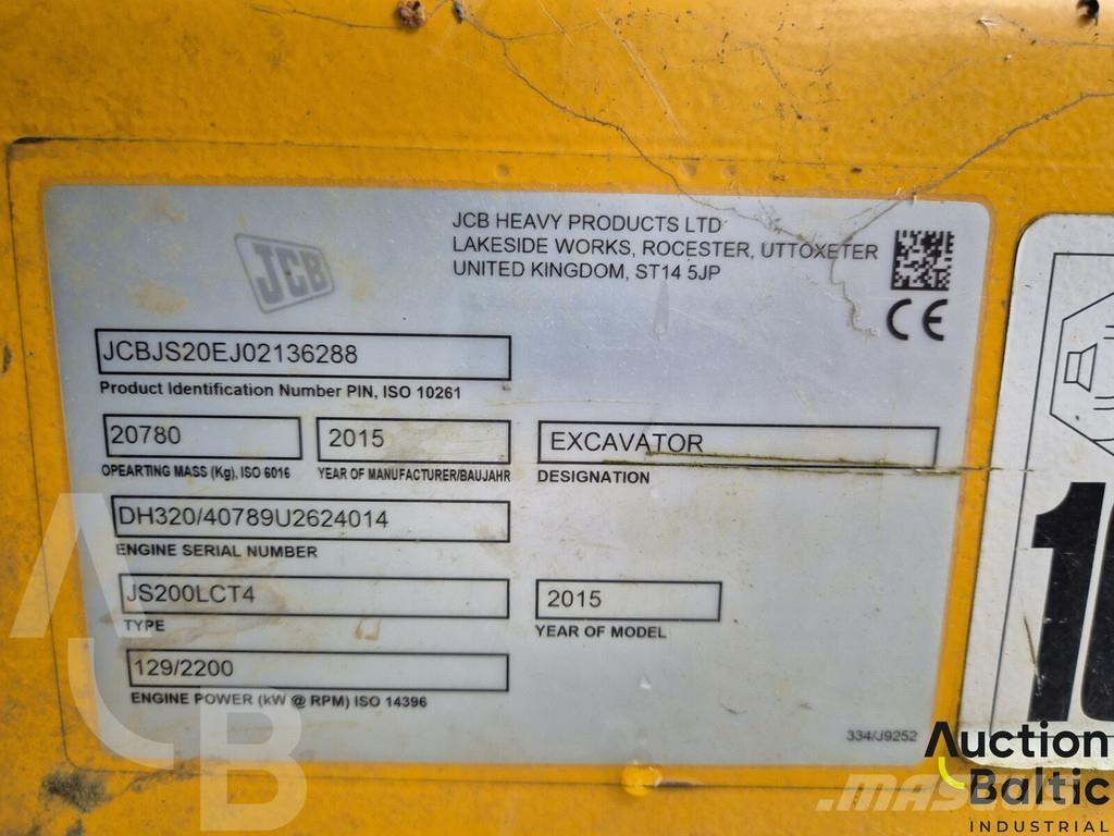 JCB JS 200 LC T4 履带挖掘机