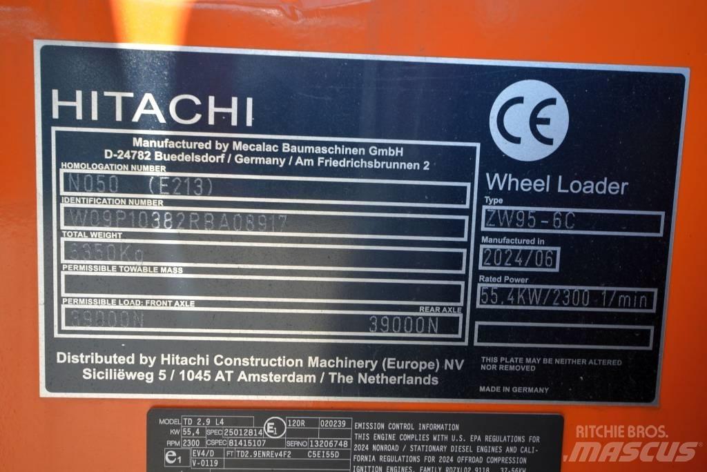 Hitachi ZW 95-6 C 轮式装载机