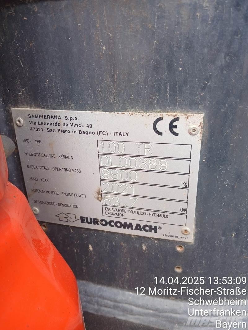 Eurocomach 100TR 小型挖掘机