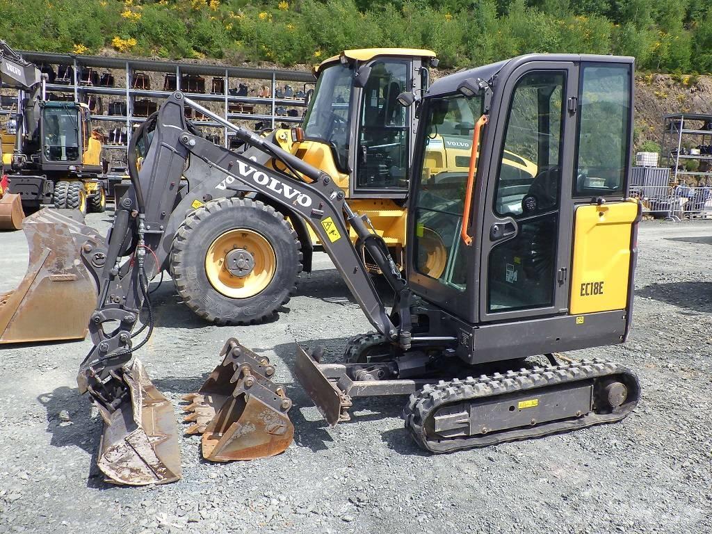 Volvo EC 18 E 小型挖掘机