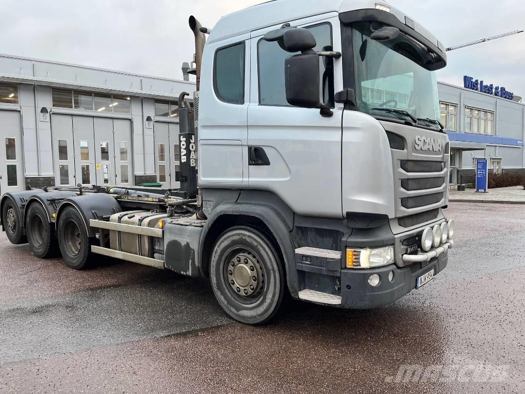 Scania R490 工程吊钩车