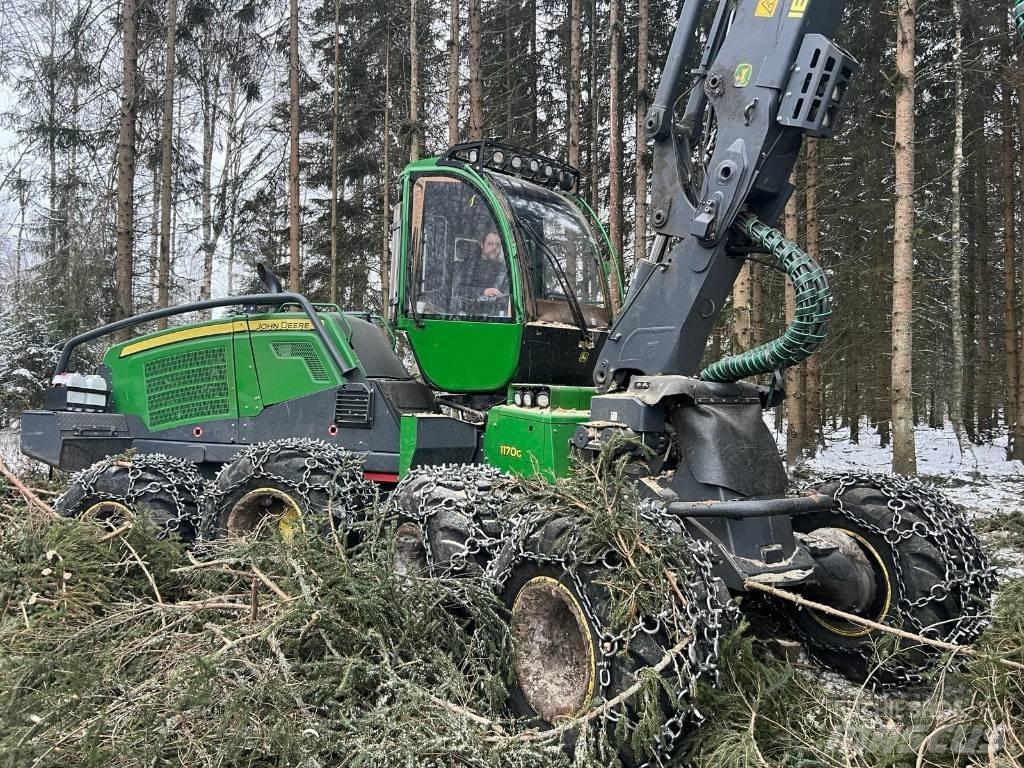John Deere 1170G 收割机