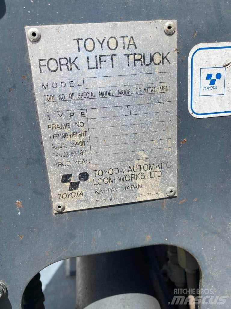 Toyota 42-6FG15 天然气叉车