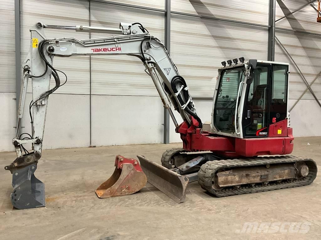 Takeuchi TB 280 FR 中型挖掘机