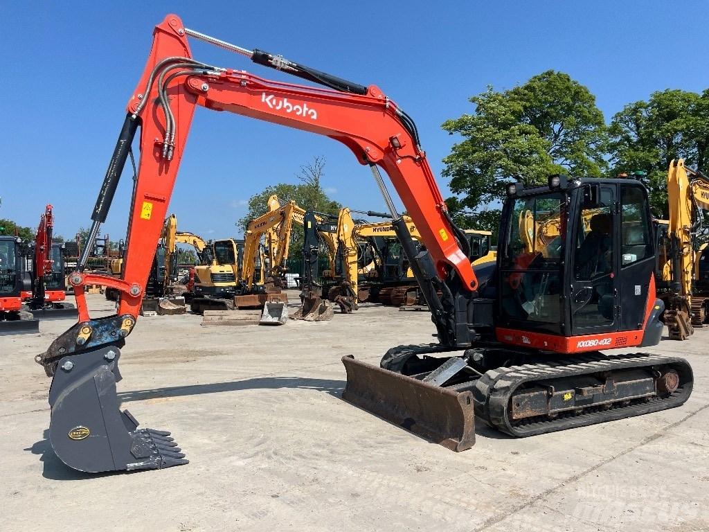Kubota KX 080-4 中型挖掘机