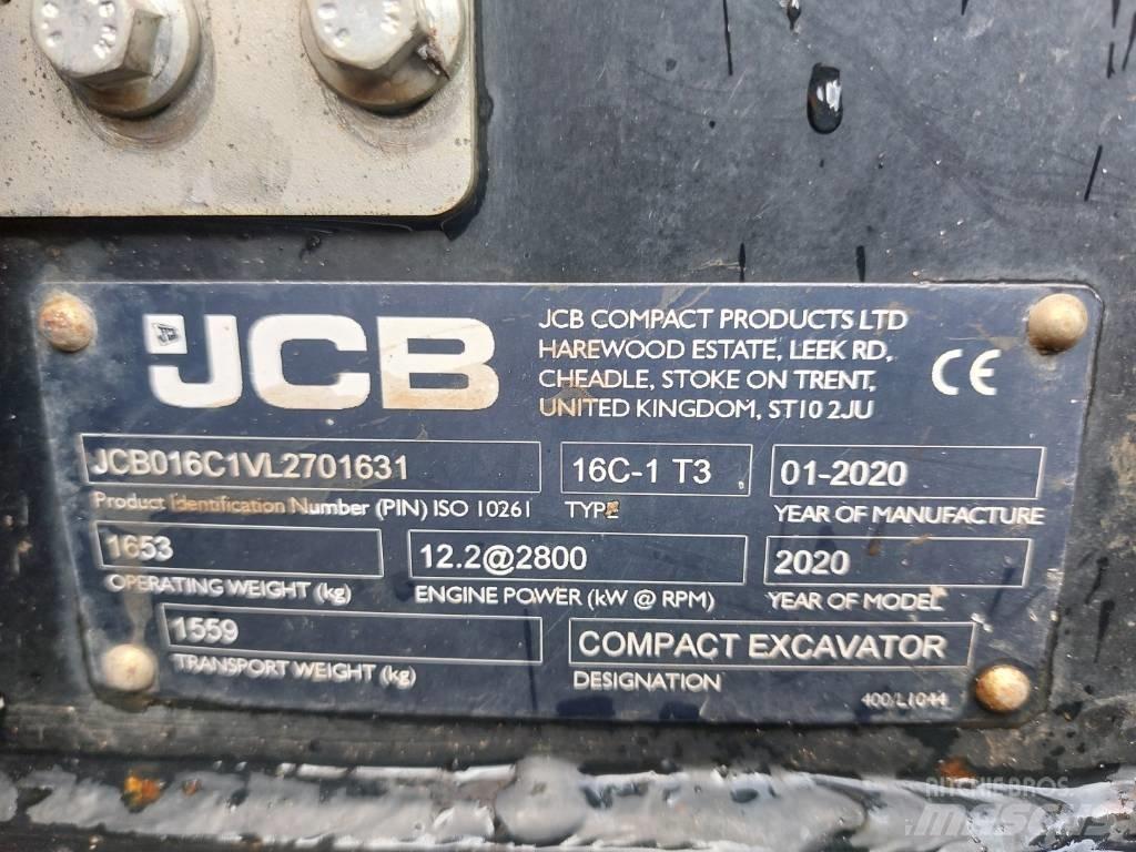 JCB 16 C 小型挖掘机