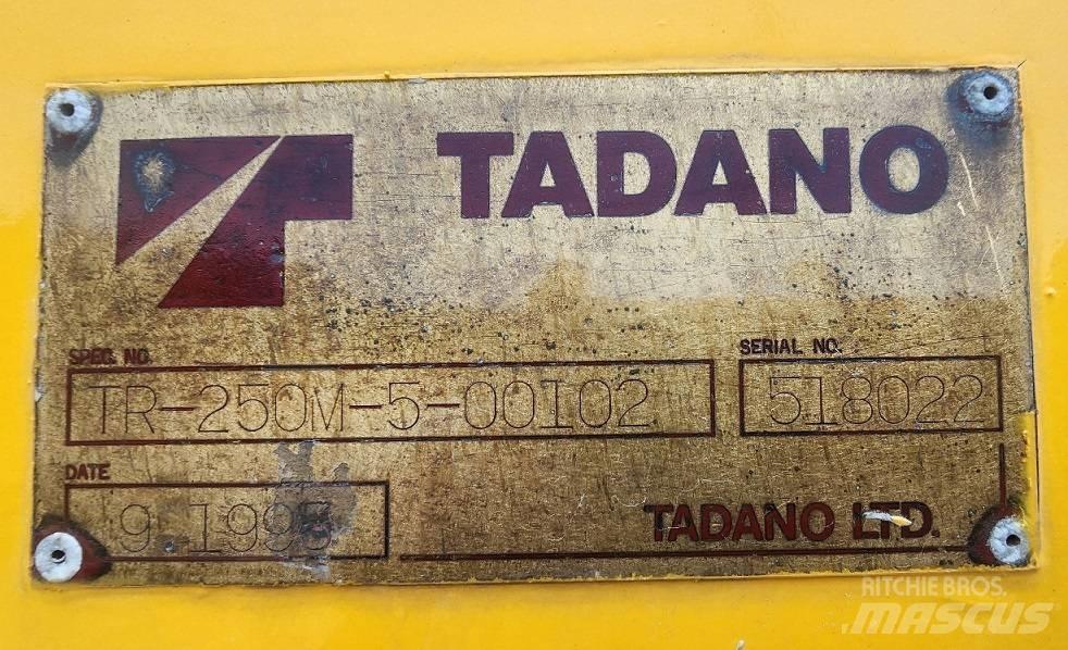 Tadano TR250M-5 越野轮胎起重机︳越野吊︳越野起重机︳移动式起重机