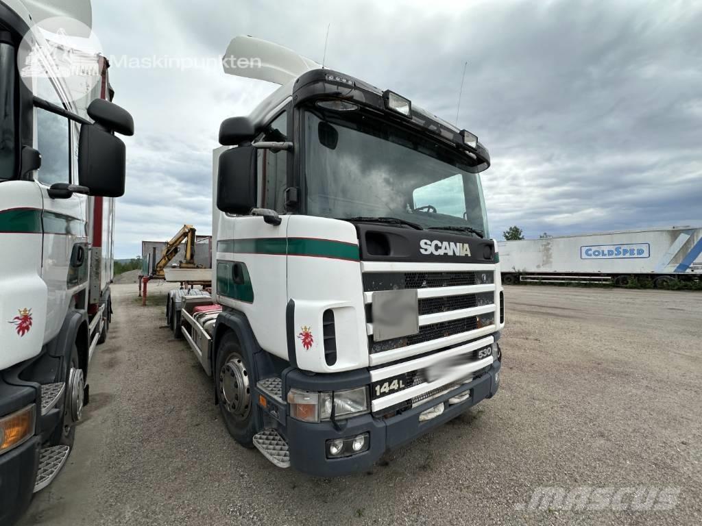 Scania R 124 LB 集装箱叉车