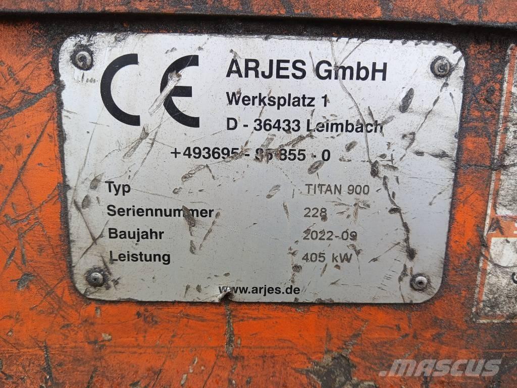 Arjes Titan 900 废料粉碎机