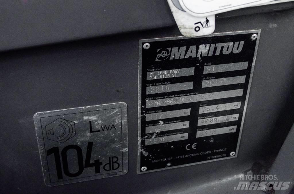 Manitou MT 1840 伸缩臂叉装车|叉装车