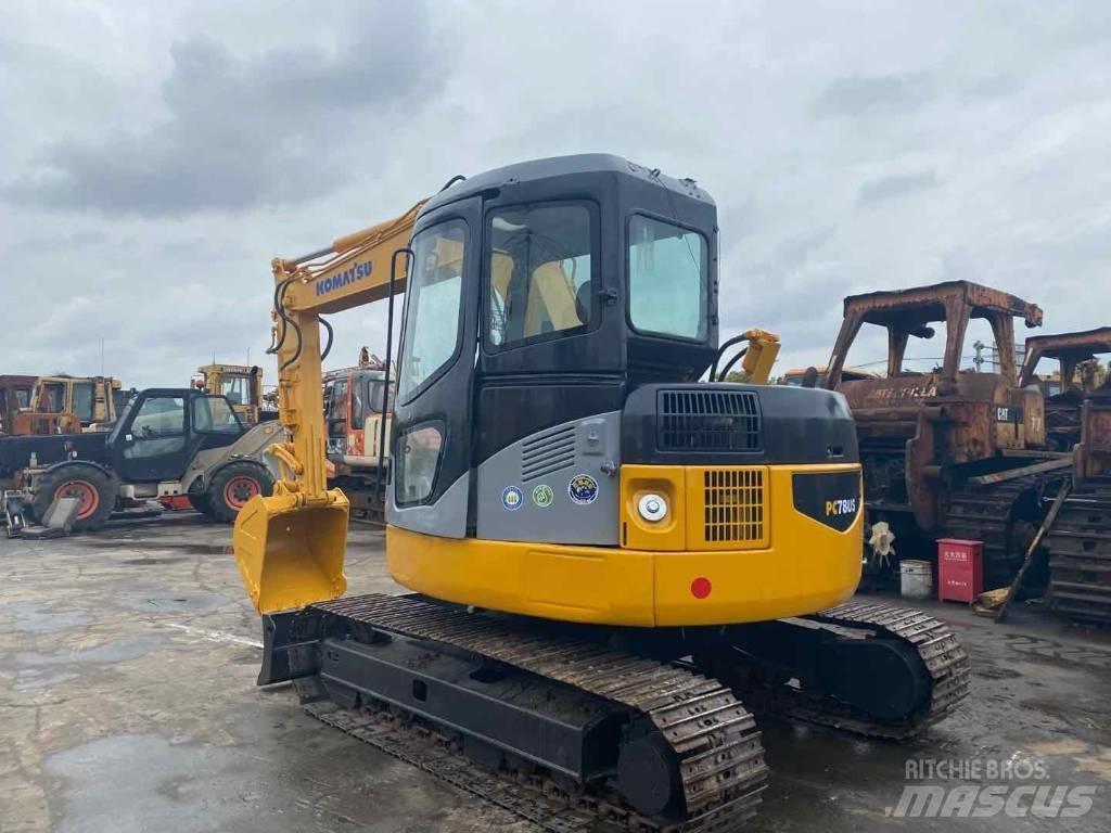 Komatsu pc78us 中型挖掘机