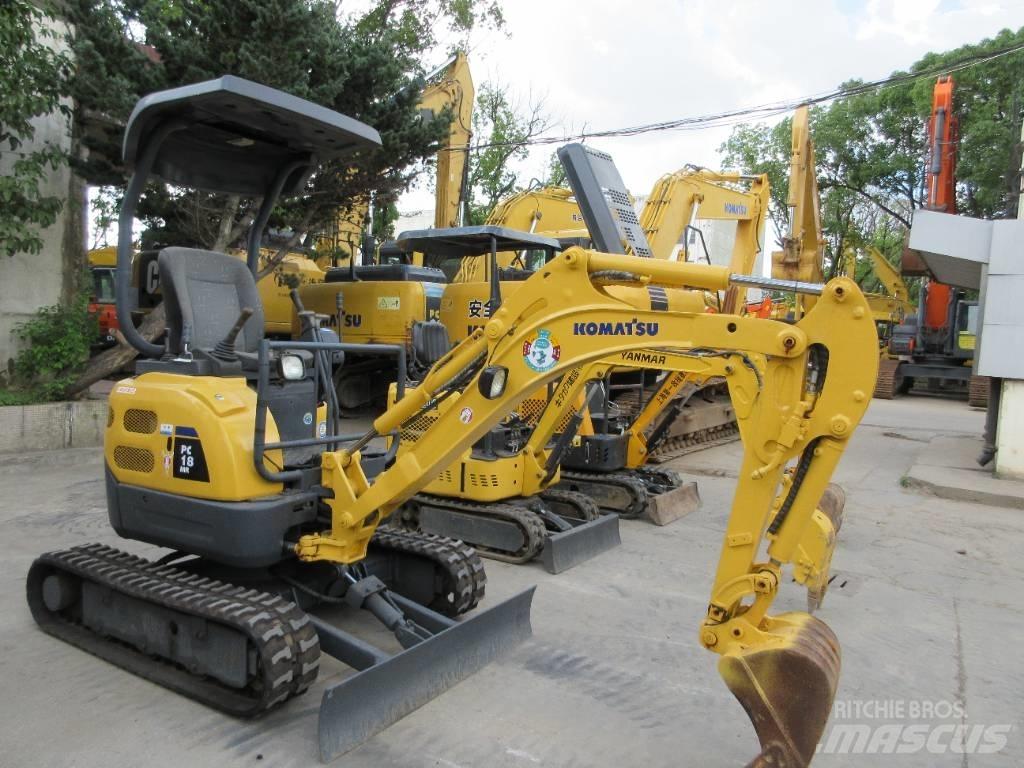 Komatsu PC 18 小型挖掘机
