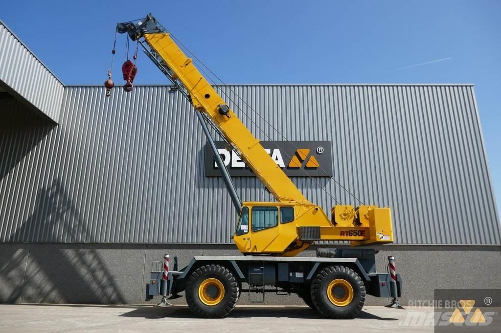 Grove RT650E 越野轮胎起重机︳越野吊︳越野起重机︳移动式起重机