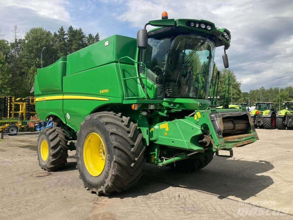 John Deere S 670 i 联合收割机