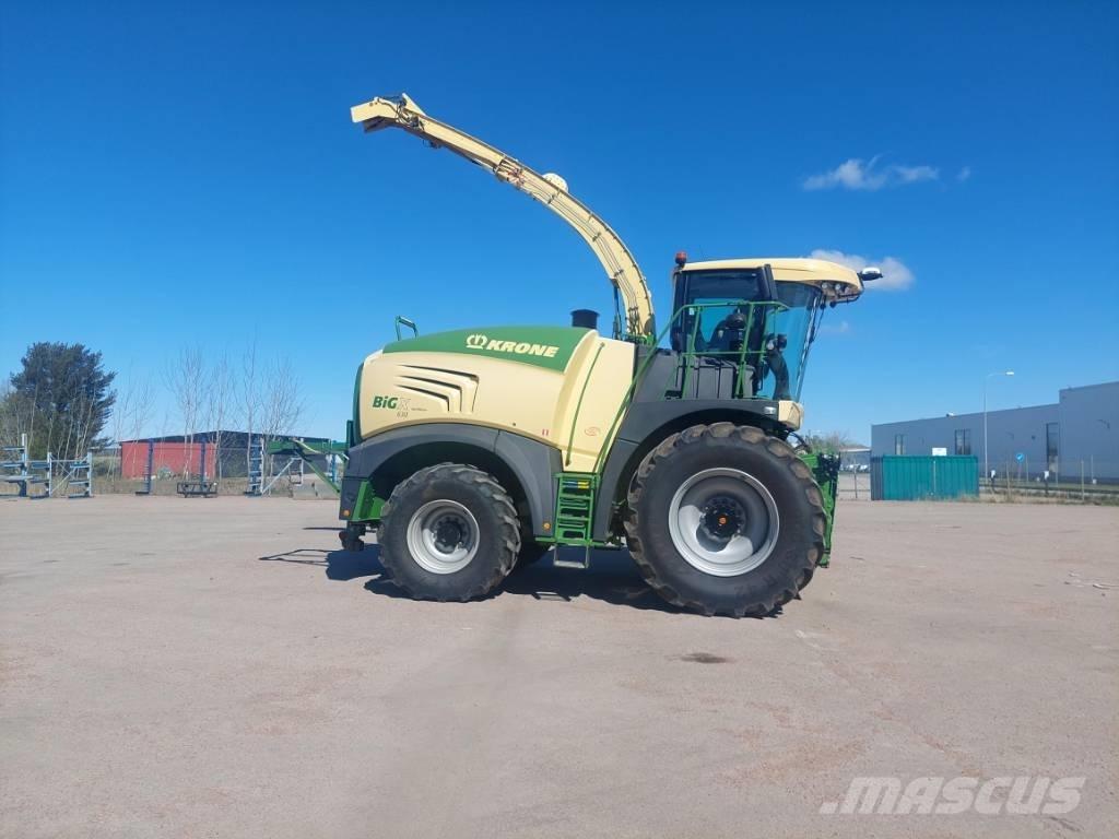Krone Big X 630 自走式青贮饲料收割机