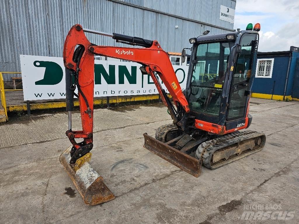 Kubota U 27-4 小型挖掘机
