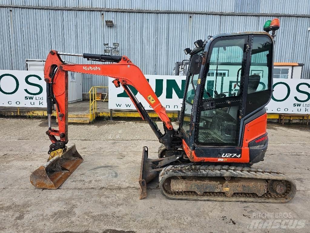 Kubota U 27-4 小型挖掘机