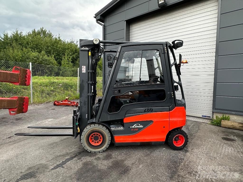 Linde E 25 -01 电动叉车