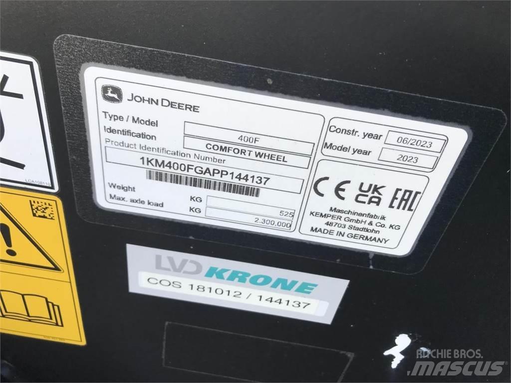 John Deere 8600 自走式青贮饲料收割机
