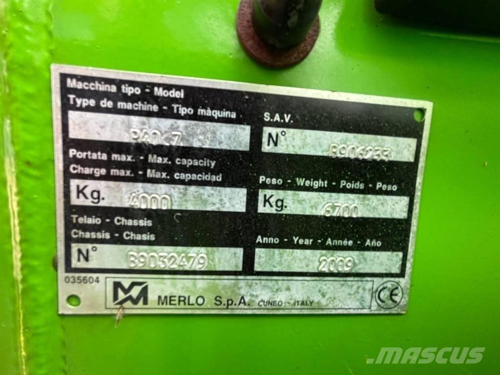 Merlo P 40.7 电动叉车