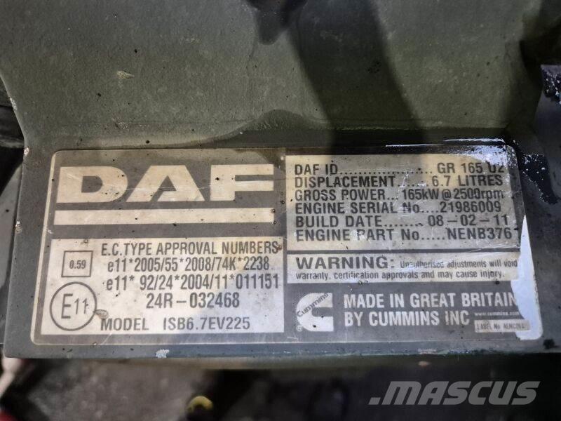 DAF GR165U2 发动机