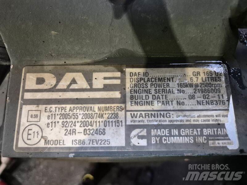 DAF GR165U2 发动机