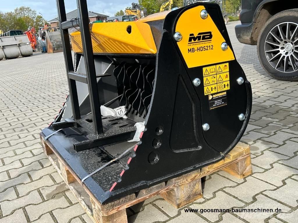 MB Crusher HDS 212 筛选机