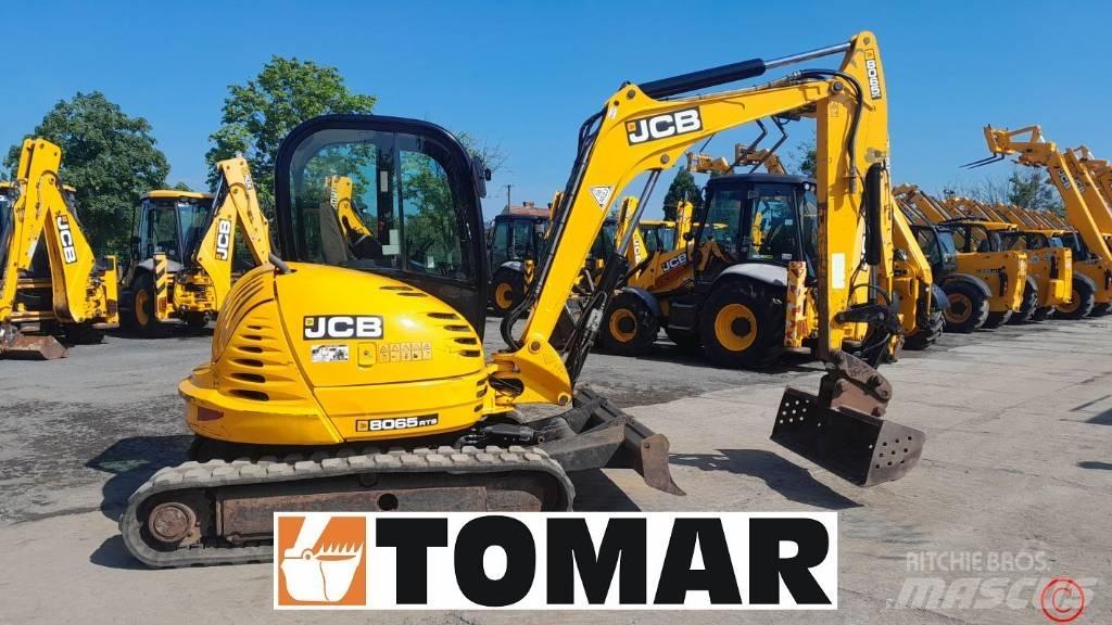 JCB 8065 RTS 小型挖掘机