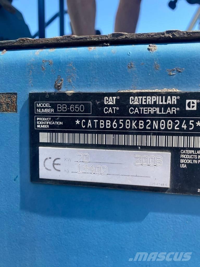 CAT BB 650 沥青摊铺机
