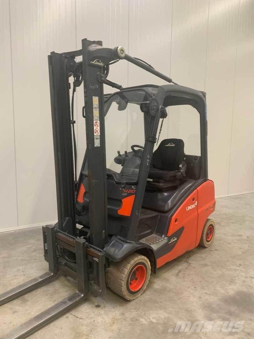 Linde H20T 天然气叉车
