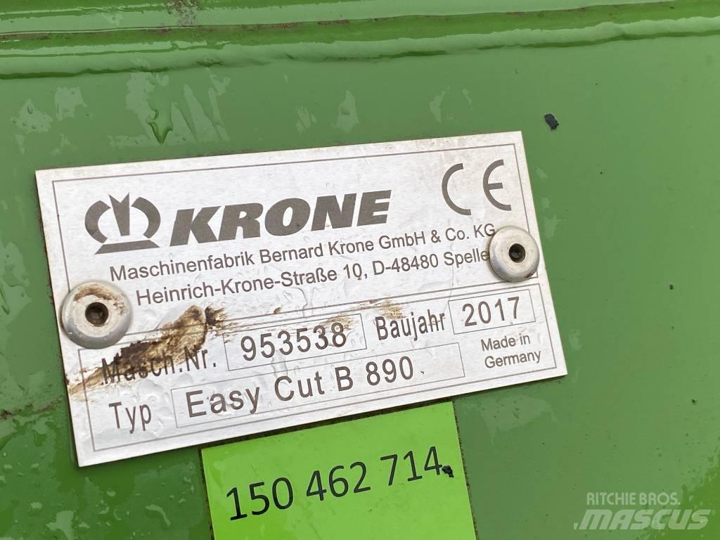 Krone Easy Cut B890 割草机