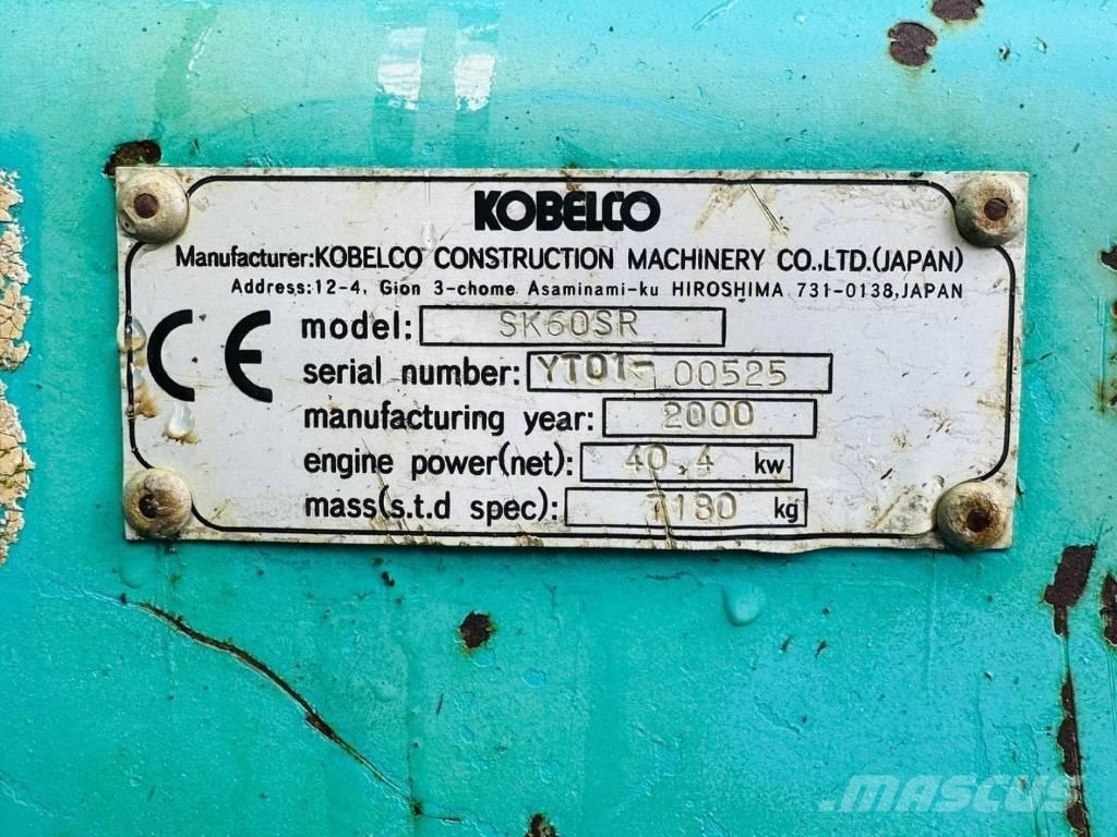 Kobelco SK 60 SR 小型挖掘机
