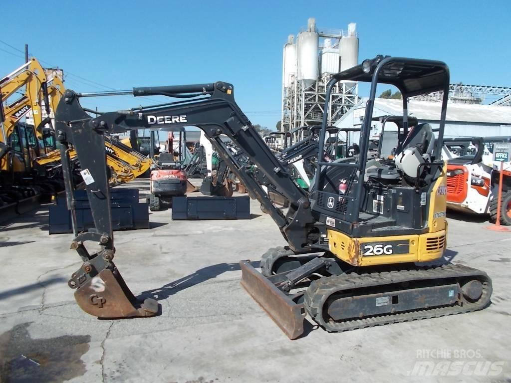 John Deere 26G 小型挖掘机