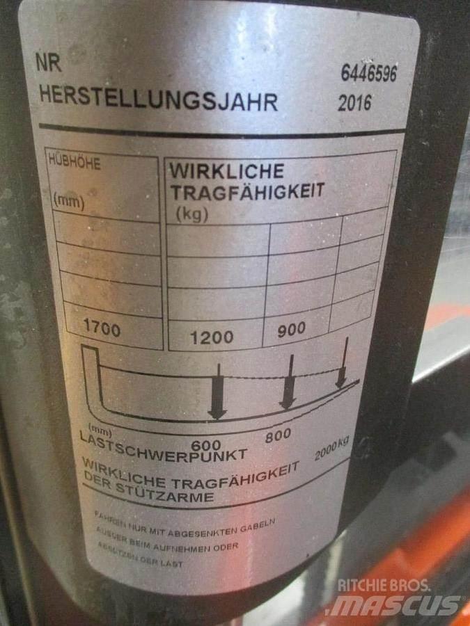 BT SWE 200D 手推堆垛车
