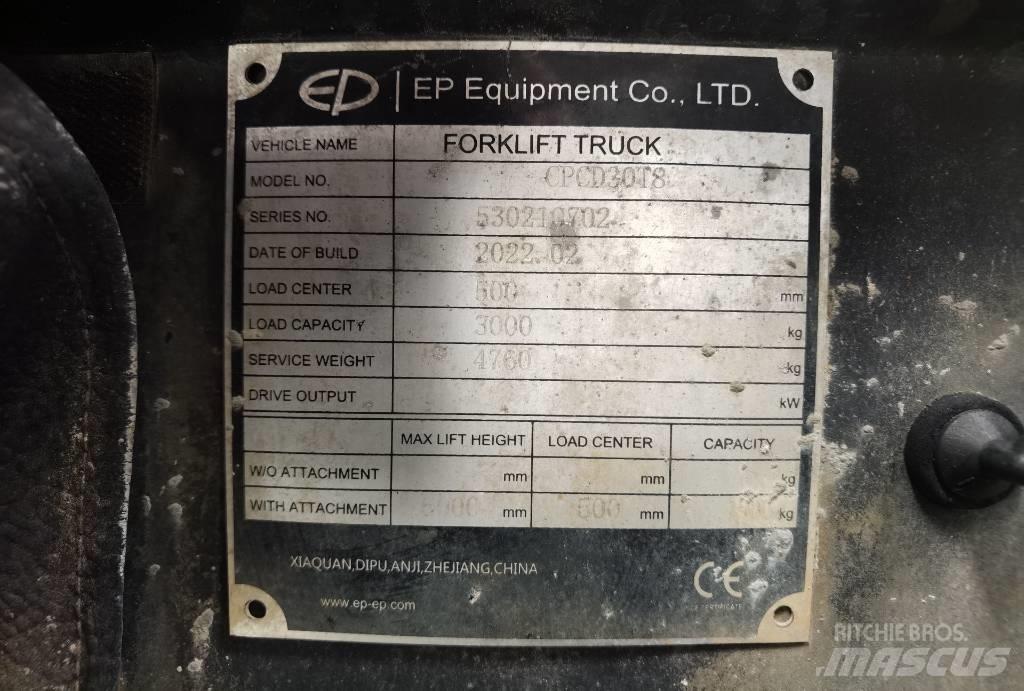 EP CPCD35T8S4S 柴油叉车