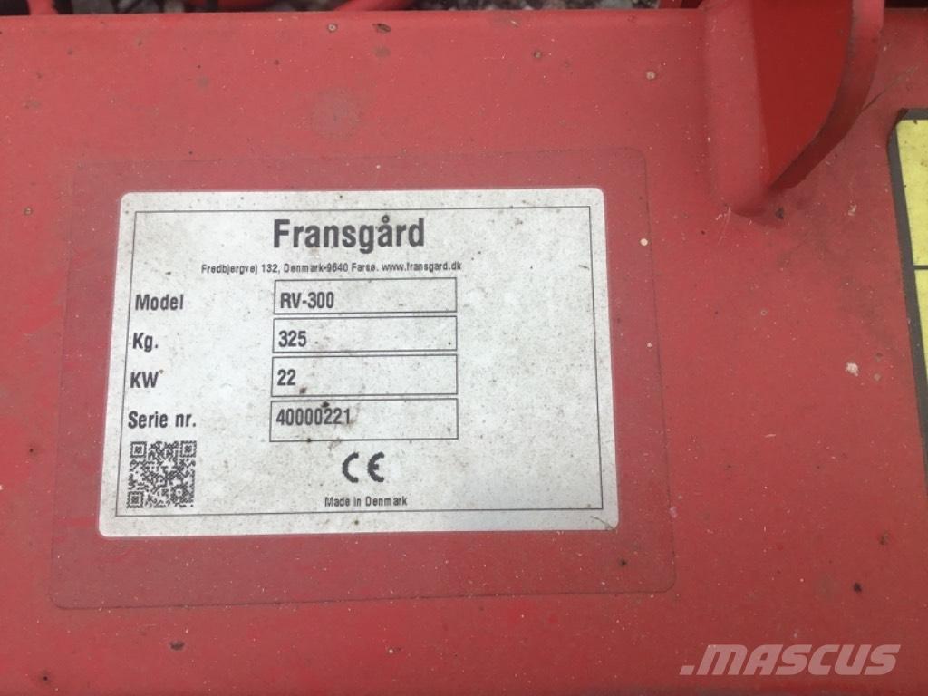 Fransgård RV 300 犁耙和摊草机