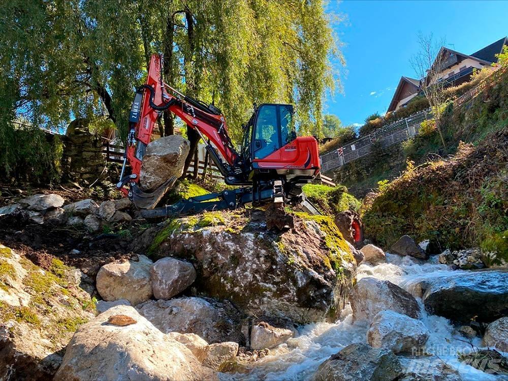 Euromach R755 水陆两栖挖掘机