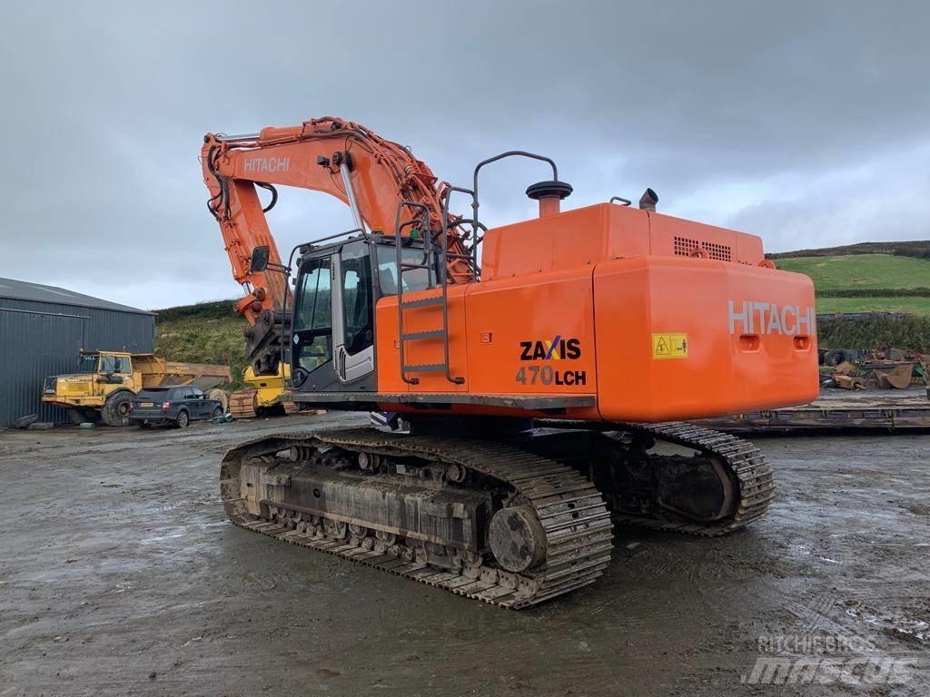  zaxis ZX470LCH-3 履带挖掘机