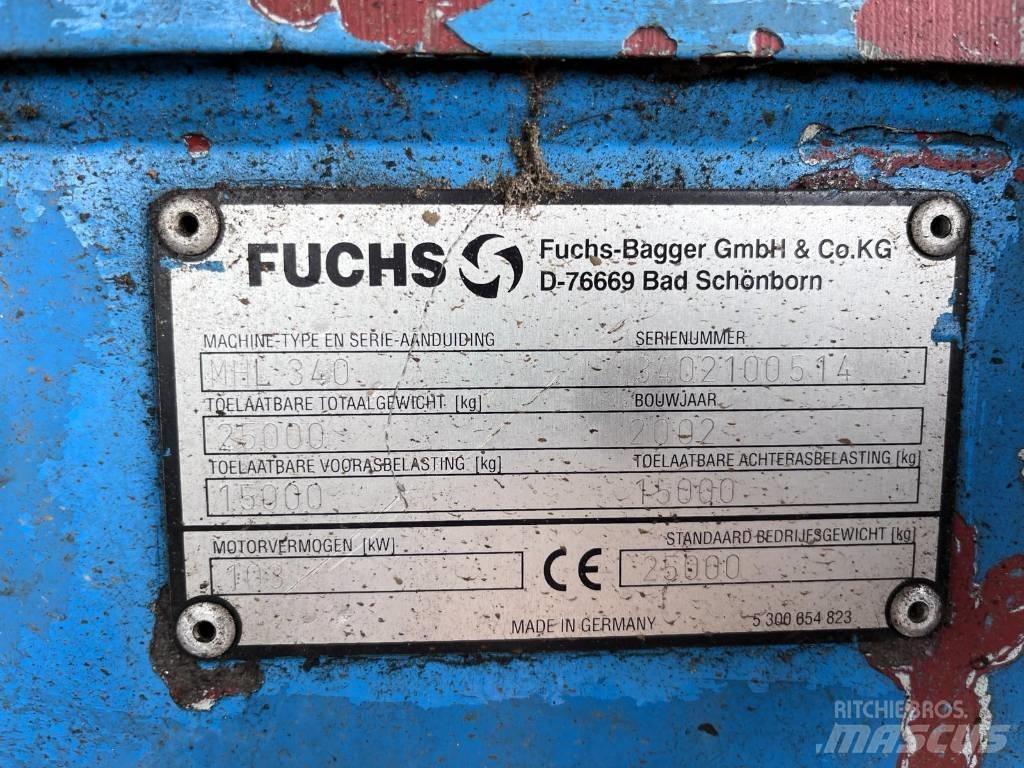 Fuchs MHL 340 工业挖掘机