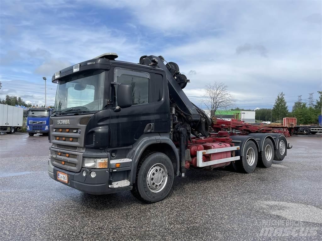 Scania P340 8x4 起重车