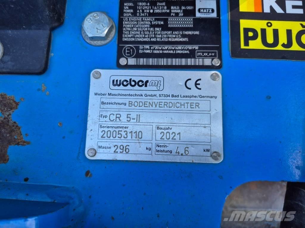 Weber CR5-II 土壤压实机