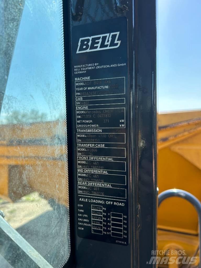 Bell B45E 铰接式自卸车