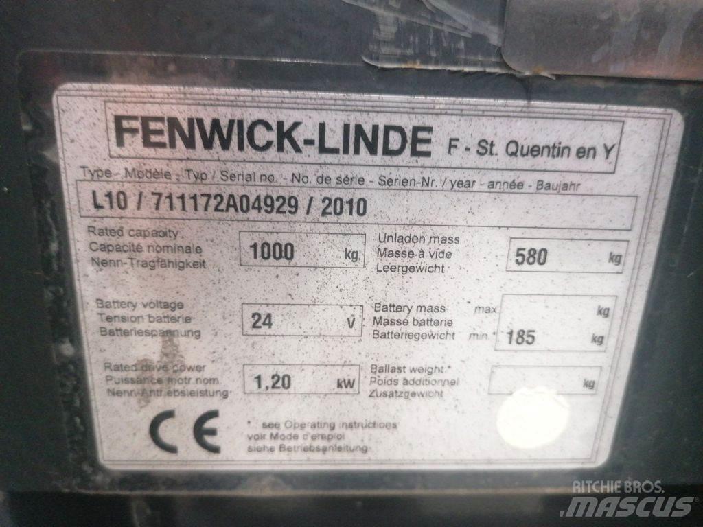 Linde L10 手推堆垛车