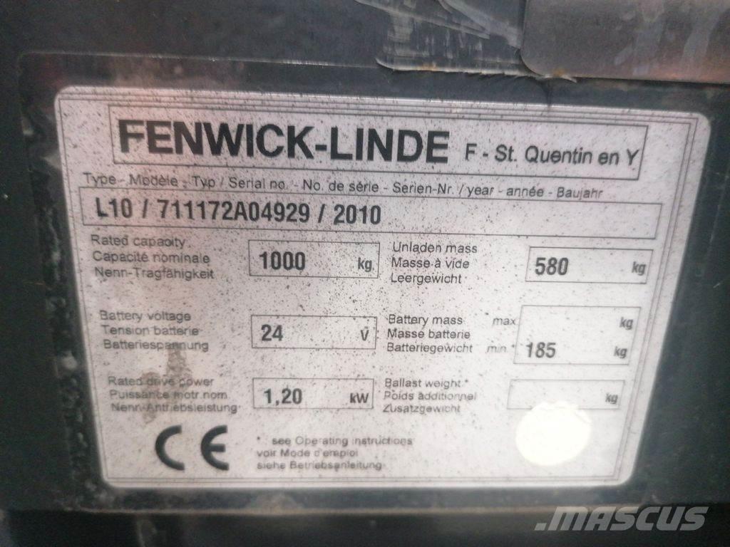 Linde L10 手推堆垛车