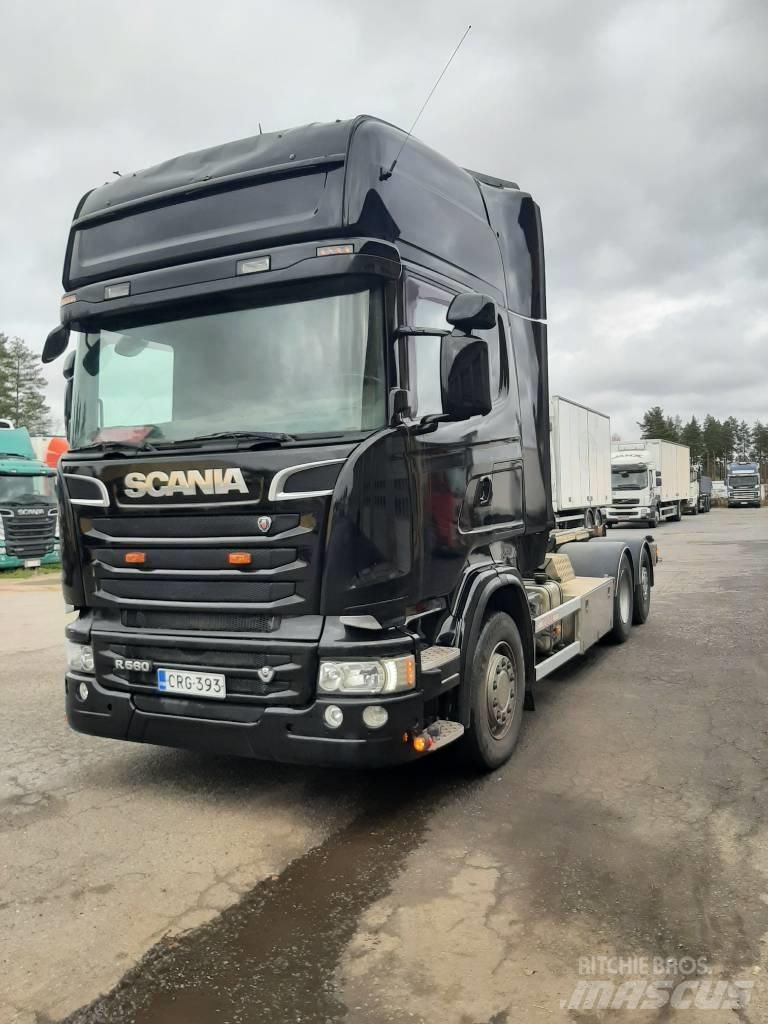 Scania R 560 工程吊钩车
